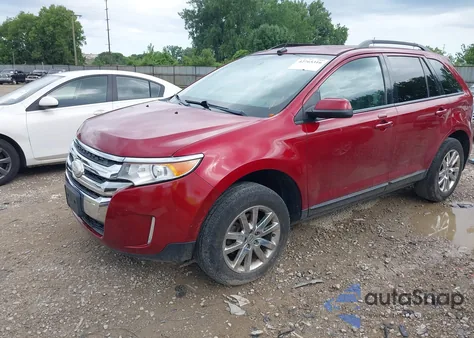 2014 Ford Edge Sel z USA, uszkodzony, nr VIN 2FMDK4JC6EBA22422